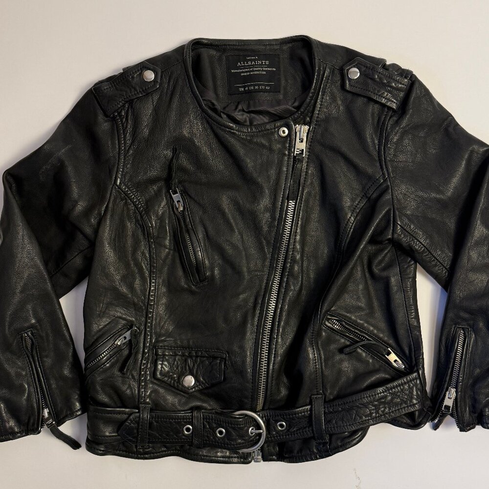 ALL SAINTS LEATHER JACKET